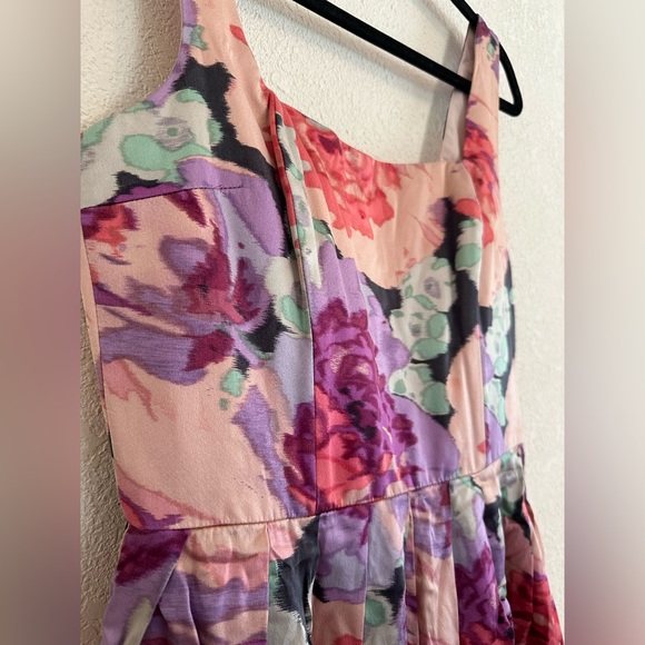 Betsey Johnson Collection Floral Silk Dress - Picture 7 of 11